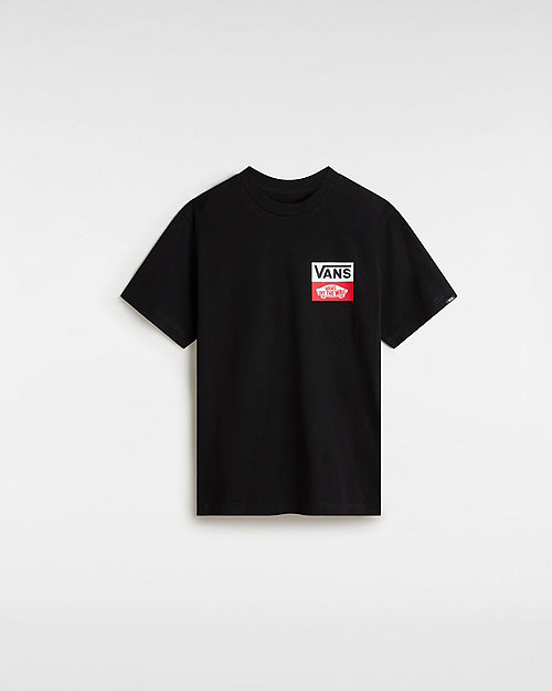Vans Youth Og Logo T-shirt (8-14 Years) (black) Boys Black