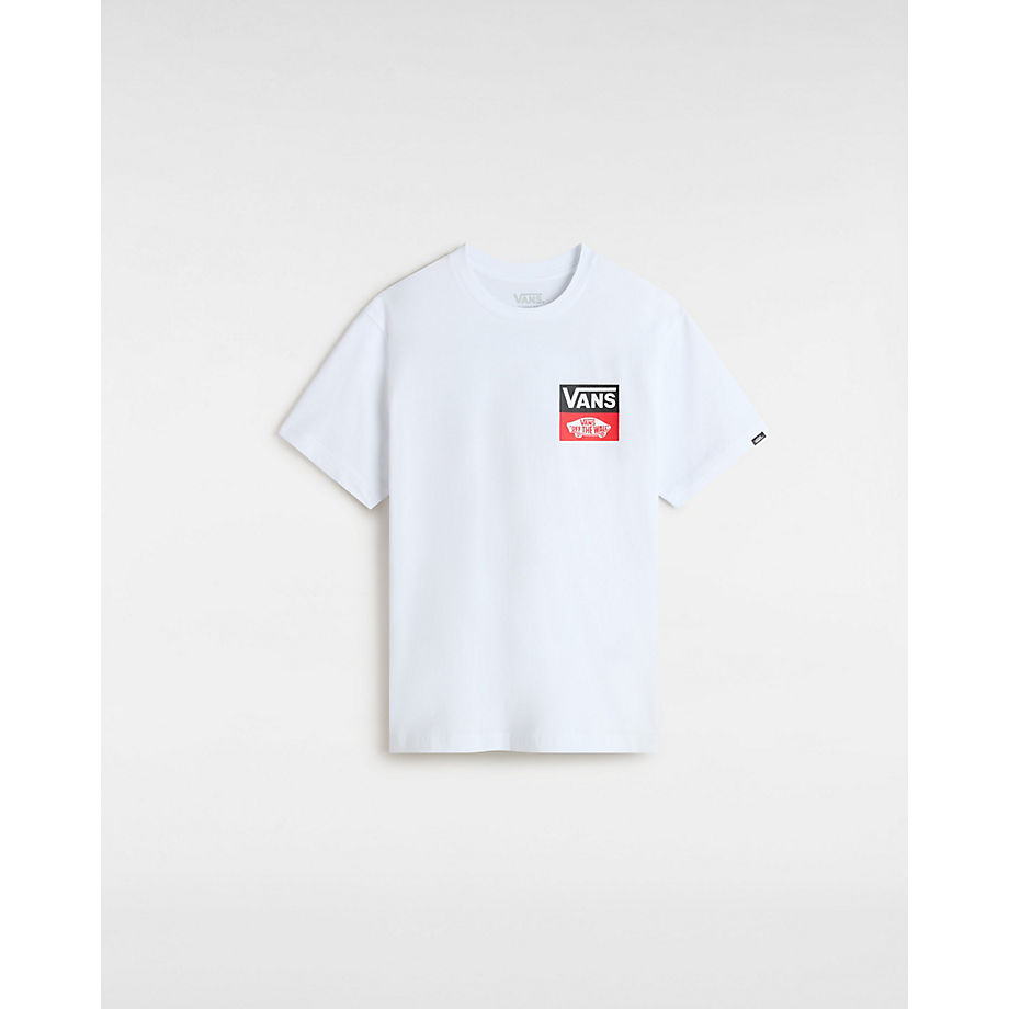 Vans Camiseta De Niños Og Logo (8-14 Años) (blanco) Boys Blanco
