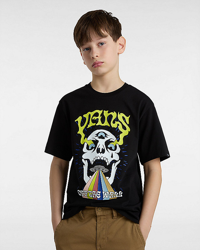 T-shirt Vans Skull para rapaz (8-14 anos) 3