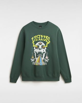 Vans All Seeing Crew Sweatshirt (bistro Green) Men Green