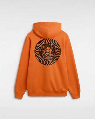 Sweat à capuche on sale vans homme orange