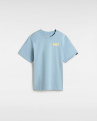 Vans Kids Stay Cool T-shirt (8-14 Years) (dusty Blue) Boys Blue