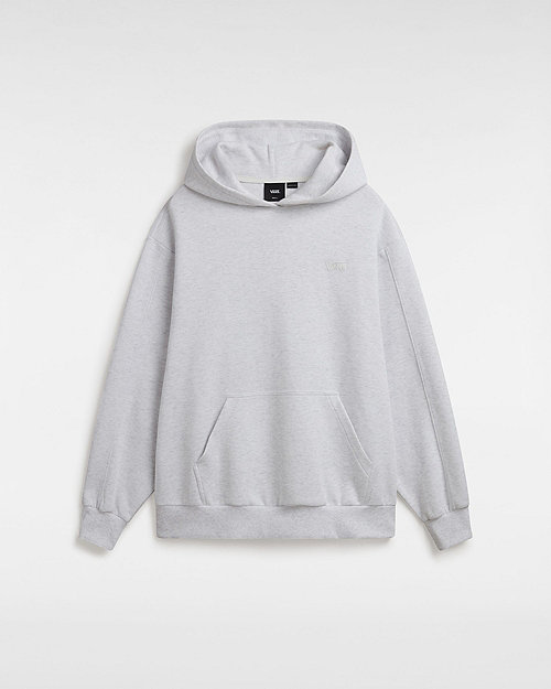 Vans Double Knit Pullover Hoodie (white Heather) Women White