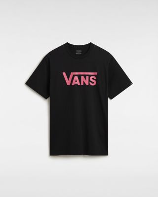 Vans Maglietta Classic (black-honeysuckle) Uomo Nero