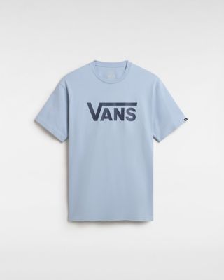 Vans Classic T-shirt (dusty Blue-dress Blues) Men Blue