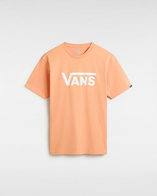 Vans Classic T-shirt (copper Tan-white) Men Orange