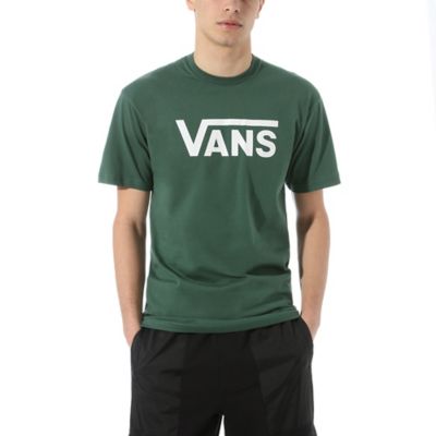 vans shirt green