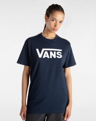 Blue and store white vans shirt