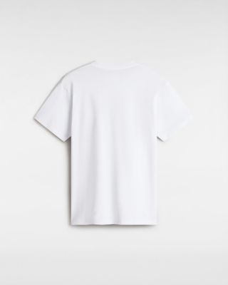 Mens white cheap vans t shirt