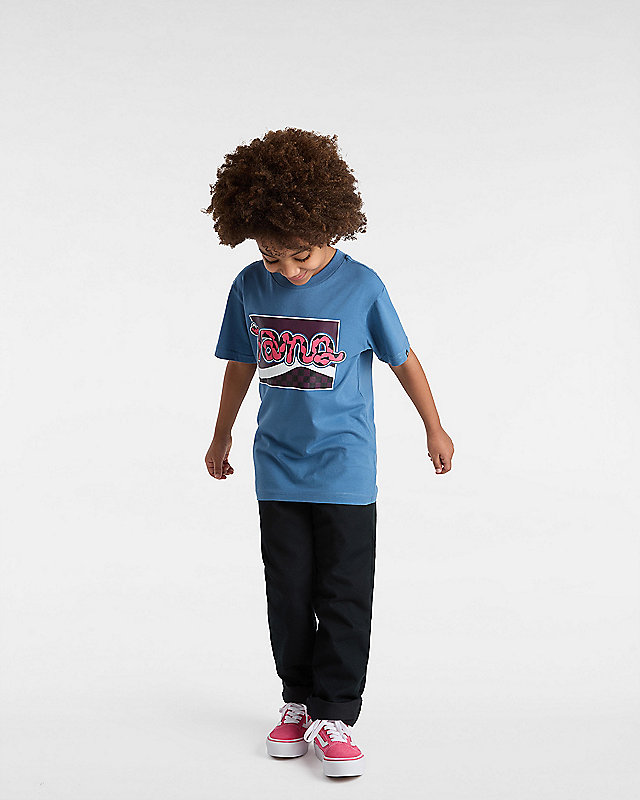 Camiseta de niños pequeños Side Stripe Snake (2-8 años) 4