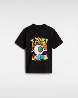Vans Dzieci?cy T-shirt Eyeballie (2-8 Lat) (black) Little Kids Czarny
