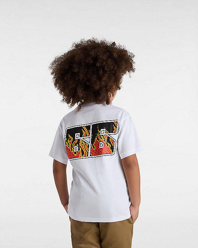 T-shirt Little Digi Flames para criança (2-8 anos) 5