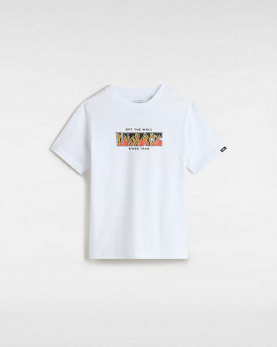 Kleine Kinder Digi Flames T-Shirt (2-8 Jahre) | Vans
