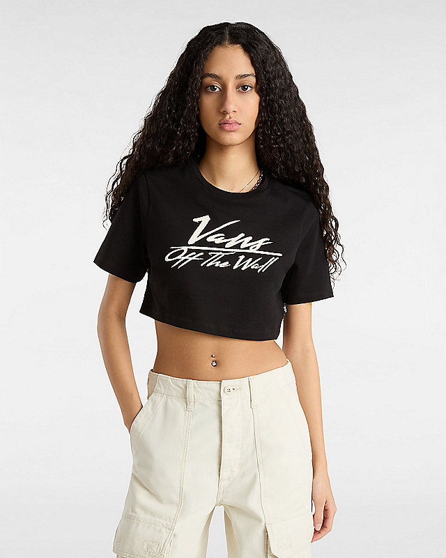 T-shirt Go Anyplace Crew Crop 3