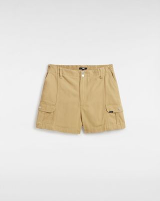 Vans Sidewalk Cargo Shorts (antelope) Women Brown, Size L