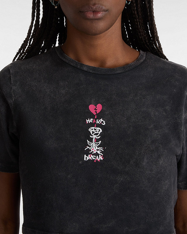 Heartbreaker Crop Rundhals-T-Shirt 6