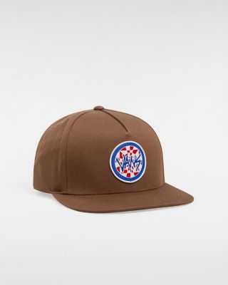Vans Lopside Snapback Hat (coffee Liqueur) Unisex Brown