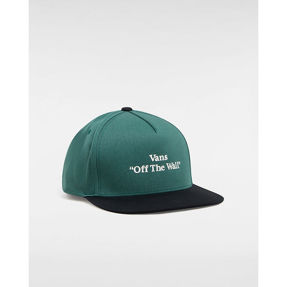 Vans Quoted Snapback Hat (bistro Green) Men