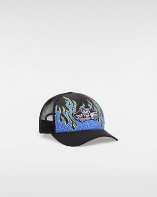 Casquette Pixel Flame Trucker Enfant | Vans