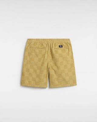 Checkerboard vans cheap with shorts