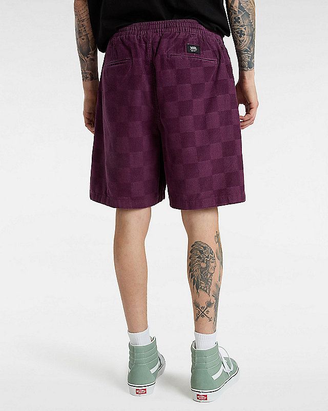 Pantalones cortos holgados con cordón Range Checkerboard 4
