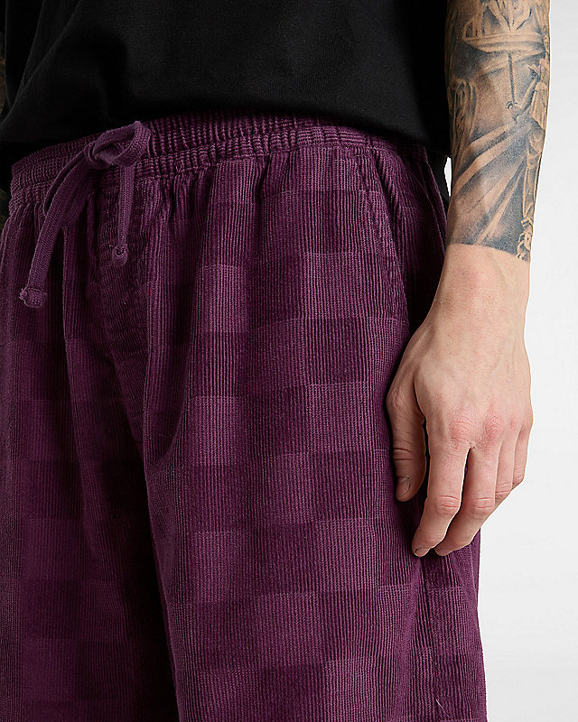 Pantalones cortos holgados con cordón Range Checkerboard 6