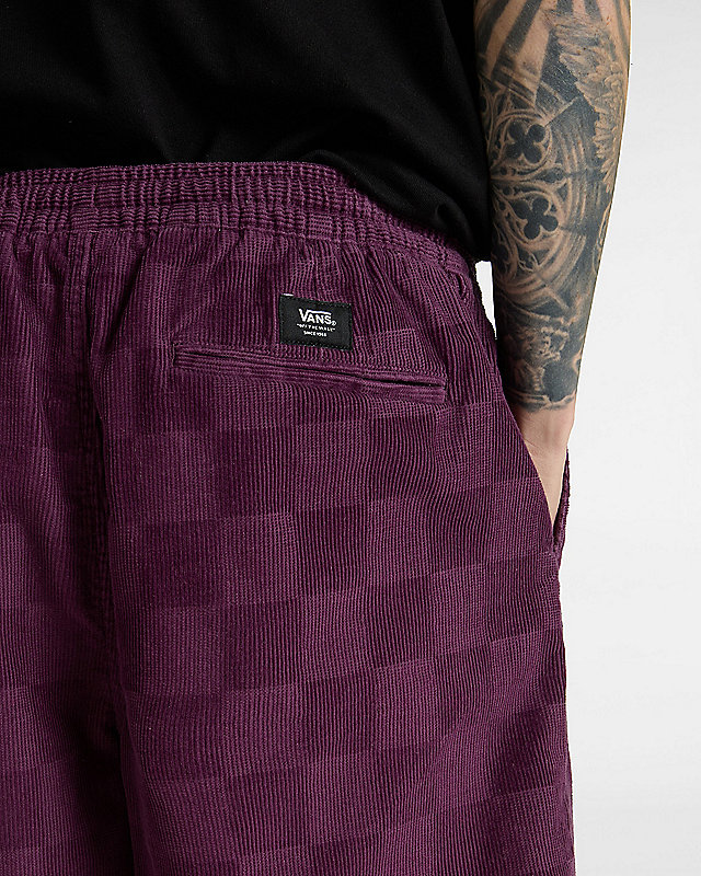 Pantalones cortos holgados con cordón Range Checkerboard 7