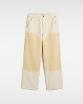 Vans Premium Duo Tone Carpenter Trousers (natural Cotton) Unisex White, Size 28