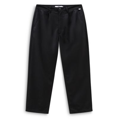 Vans Premium Pleat Front Trousers (black) Unisex Black