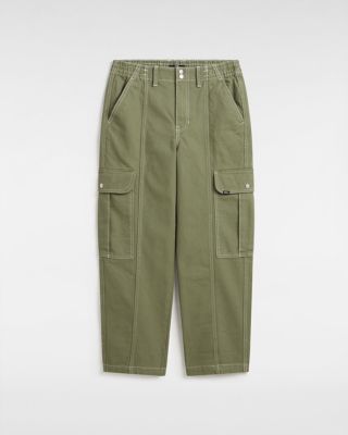 Vans Sidewalk Trousers (olivine) Women Green, Size L