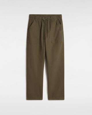 Vans Premium Twill Trouser (grape Leaf) Men Green, Size L