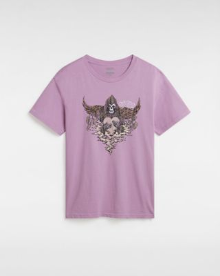 Vans T-shirt Scorn (smoky Grape) Kobiety Fioletowy