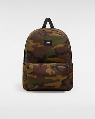 Vans Old Skool Backpack (classic Camo) Unisex Green