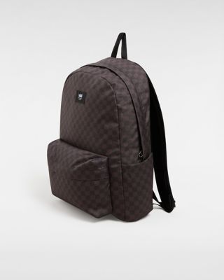 Black and grey checkered backpack best sale