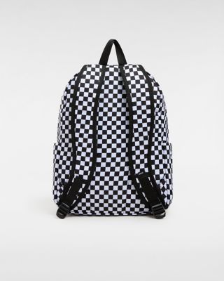 Vans cheap checkered backpack