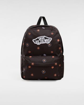 Vans Old Skool Classic Backpack (black-copper Tan) Unisex Black