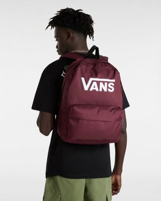 Sac a dos Old Skool Print Bordeaux Vans