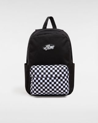 Vans Kids Old Skool Grom Backpack (black-white) Youth White