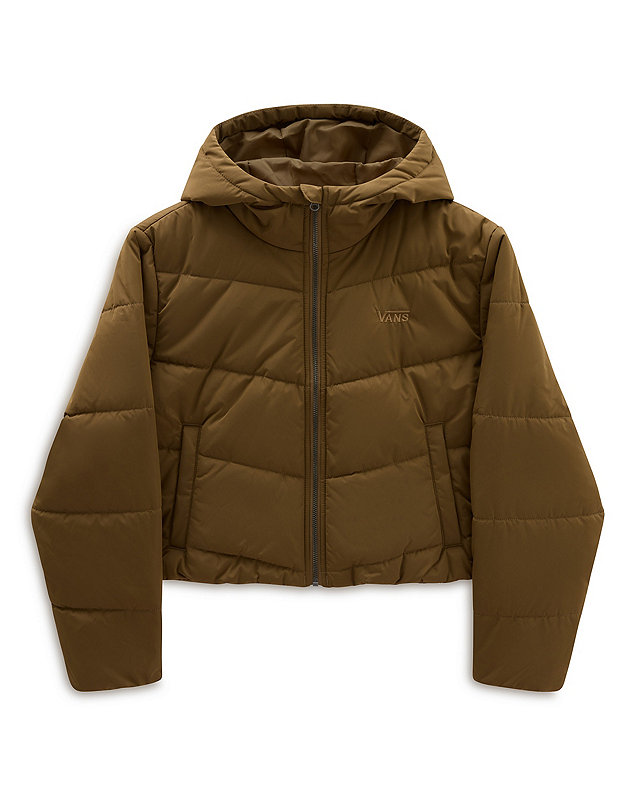 Foundry Crop Hooded Puffer Jacket 1