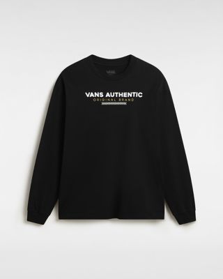 Vans Camiseta De Manga Larga Y Corte Holgado Sport De (black) Hombre Negro