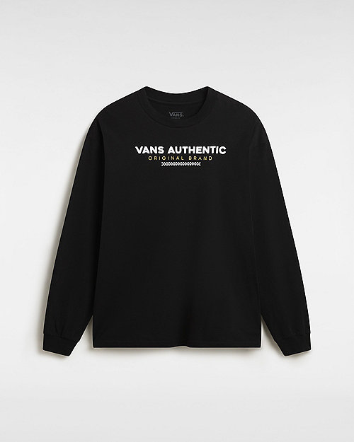 Vans T-shirt Ample À Manches Longues Sport (black) Homme Noir