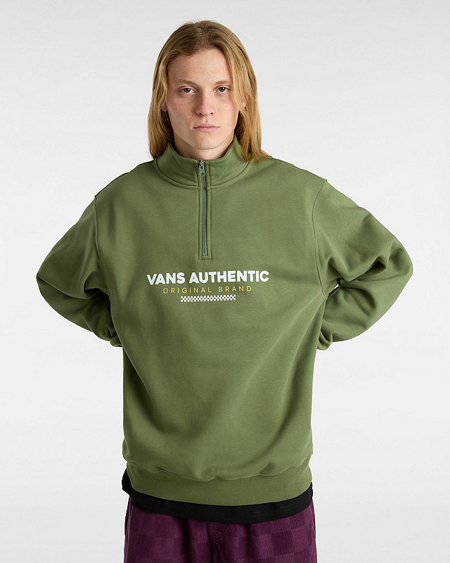 Vans Sport Loose Half Zip Sweatshirt