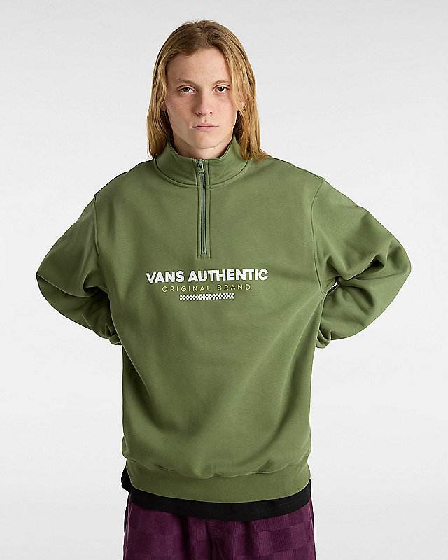 Vans Sport Loose Half Zip Sweatshirt 3