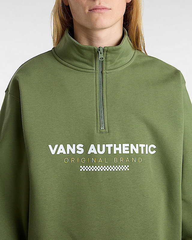 Vans Sport Loose Half Zip Sweatshirt 7