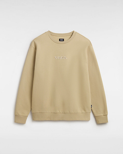 Vans Sweat Ras Du Cou Essential Relaxed (incense) Homme Beige