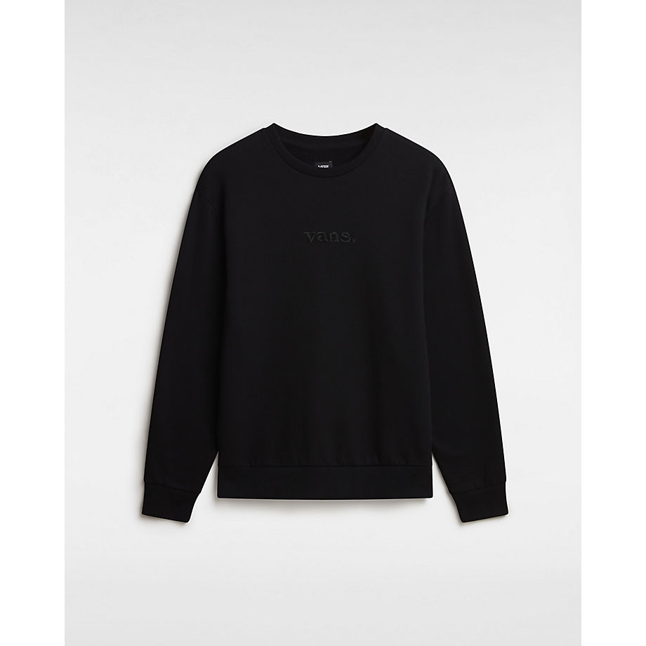 Vans Essential Relaxed Crew Sweatshirt (black) Heren Zwart
