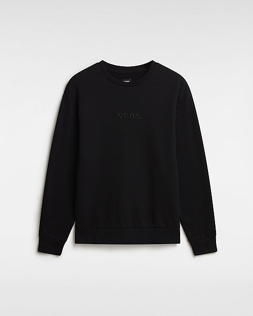 Vans Essential Relaxed Crew Sweatshirt (black) Heren Zwart