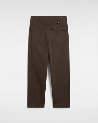 VANS Pantaloni Fatigue Loose Tapered (turkish Coffee) Uomo Marrone, Taglia 32