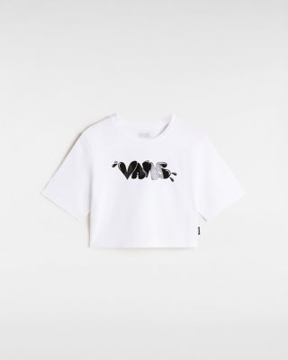 Busted Type Crew Crop T-Shirt | Vans