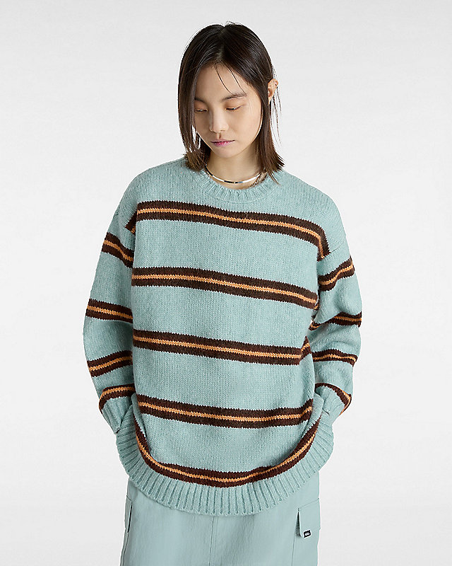 Suzie Stripe Crew Sweater 3